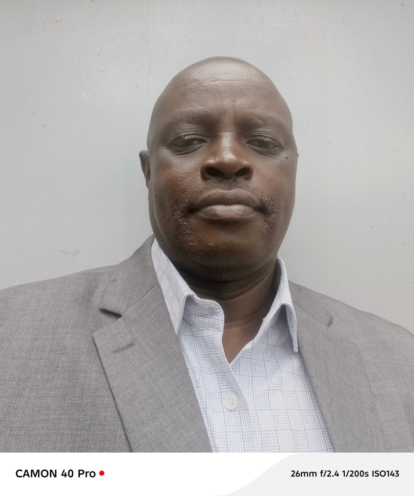 Portrait: Mr. Wilson Murithi